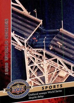 2009 Upper Deck 20th Anniversary #69 1989 World Series Front