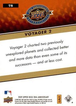 2009 Upper Deck 20th Anniversary #78 Voyager 2 Back