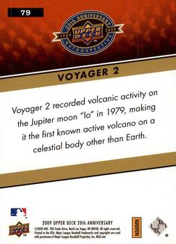 2009 Upper Deck 20th Anniversary #79 Voyager 2 Back