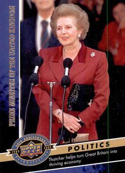 2009 Upper Deck 20th Anniversary #175 Margaret Thatcher Front