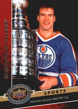 2009 Upper Deck 20th Anniversary #192 Edmonton Oilers Front