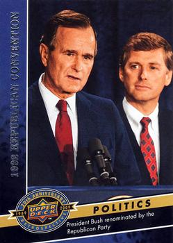2009 Upper Deck 20th Anniversary #406 1992 Republican Convention Front