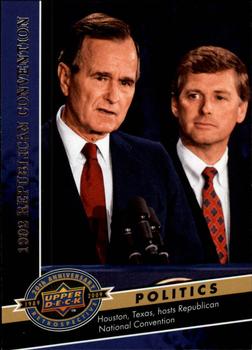 2009 Upper Deck 20th Anniversary #409 1992 Republican Convention Front