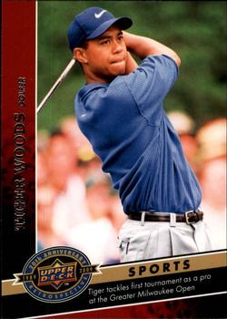 2009 Upper Deck 20th Anniversary #967 Tiger Woods Front