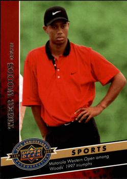 2009 Upper Deck 20th Anniversary #1095 Tiger Woods Front