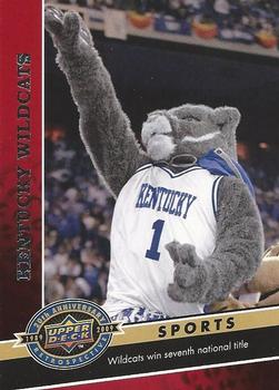 2009 Upper Deck 20th Anniversary #1172 Kentucky Wildcats Front
