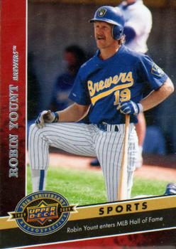 2009 Upper Deck 20th Anniversary #1296 Robin Yount Front