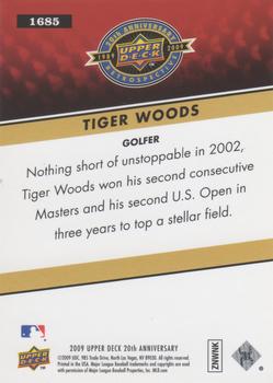 2009 Upper Deck 20th Anniversary #1685 Tiger Woods Back
