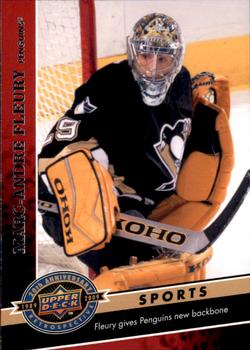 2009 Upper Deck 20th Anniversary #1831 Marc-Andre Fleury Front