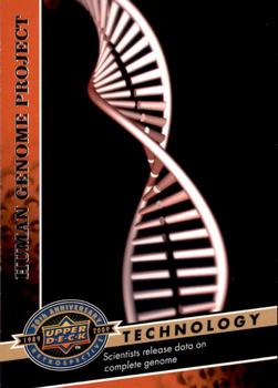 2009 Upper Deck 20th Anniversary #1846 Human Genome Project Front