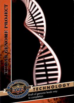 2009 Upper Deck 20th Anniversary #1848 Human Genome Project Front