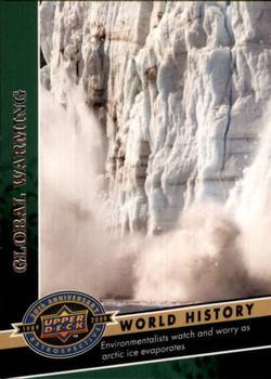 2009 Upper Deck 20th Anniversary #1851 Global Warming Front