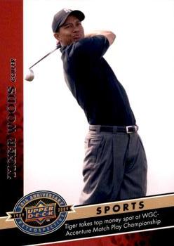 2009 Upper Deck 20th Anniversary #1877 Tiger Woods Front
