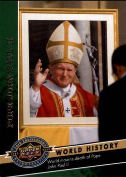 2009 Upper Deck 20th Anniversary #2022 Pope John Paul II Front