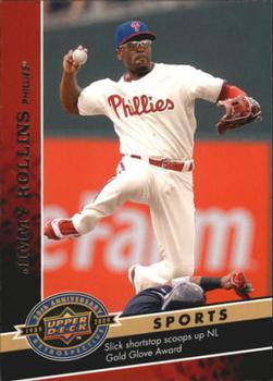 2009 Upper Deck 20th Anniversary #2307 Jimmy Rollins Front
