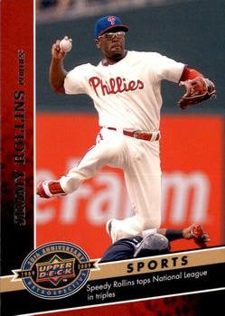 2009 Upper Deck 20th Anniversary #2309 Jimmy Rollins Front