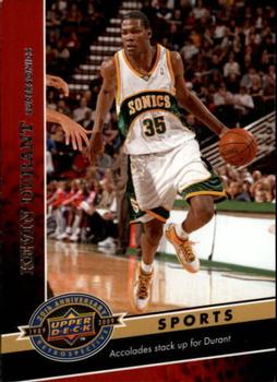 2009 Upper Deck 20th Anniversary #2359 Kevin Durant Front