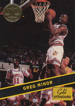 1994 Signature Rookies Gold Standard #12 Greg Minor Front