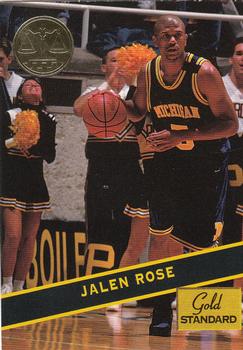 1994 Signature Rookies Gold Standard #16 Jalen Rose Front