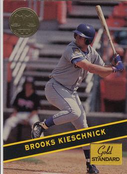 1994 Signature Rookies Gold Standard #59 Brooks Kieschnick Front