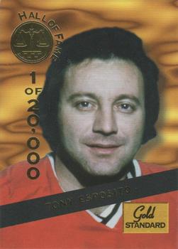 1994 Signature Rookies Gold Standard - Hall of Fame #HOF7 Tony Esposito Front