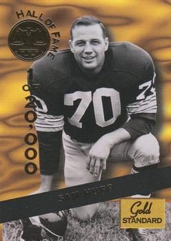 1994 Signature Rookies Gold Standard - Hall of Fame #HOF14 Sam Huff Front