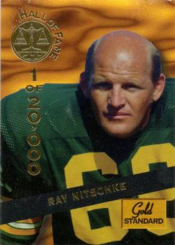 1994 Signature Rookies Gold Standard - Hall of Fame #HOF18 Ray Nitschke Front