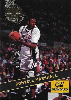 1994 Signature Rookies Gold Standard - Promos #P1 Donyell Marshall Front