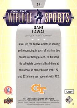 2011 Upper Deck World of Sports #46 Gani Lawal Back
