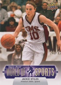 2011 Upper Deck World of Sports #64 Jackie Stiles Front