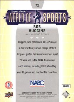 2011 Upper Deck World of Sports #73 Bob Huggins Back