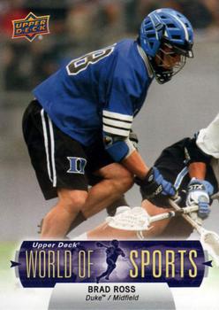 2011 Upper Deck World of Sports #180 Brad Ross Front