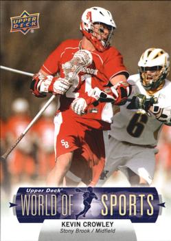 2011 Upper Deck World of Sports #210 Kevin Crowley Front
