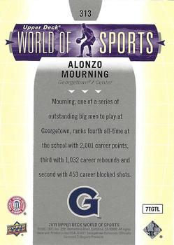 2011 Upper Deck World of Sports #313 Alonzo Mourning Back