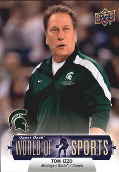 2011 Upper Deck World of Sports #324 Tom Izzo Front