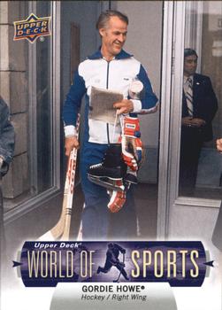 2011 Upper Deck World of Sports #371 Gordie Howe Front