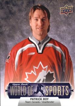 2011 Upper Deck World of Sports #374 Patrick Roy Front