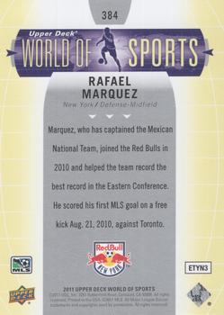 2011 Upper Deck World of Sports #384 Rafael Marquez Back