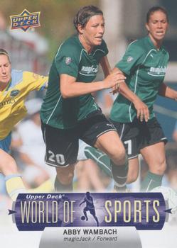 2011 Upper Deck World of Sports #398 Abby Wambach Front
