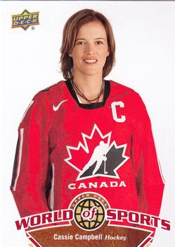 2010 Upper Deck World of Sports #237 Cassie Campbell Front