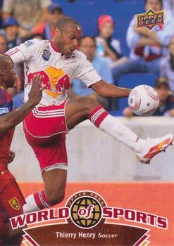 2010 Upper Deck World of Sports #76 Thierry Henry Front
