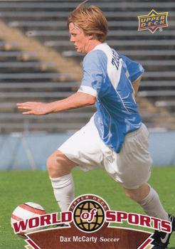 2010 Upper Deck World of Sports #85 Dax McCarty Front