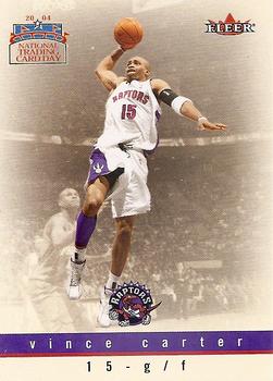 2004 National Trading Card Day #7 Vince Carter Front