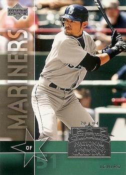 2004 National Trading Card Day #UD-3 Ichiro Front