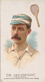 1888 Allen & Ginter World's Champions (N29) #NNO Dr. James Dwight Front