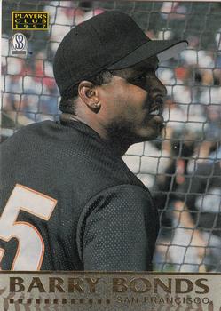 1997 Score Board Players Club #3 Barry Bonds Front