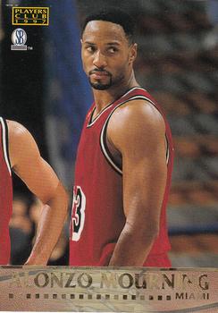 1997 Score Board Players Club #41 Alonzo Mourning Front