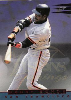 1997 Score Board Visions Signings #1 Barry Bonds Front