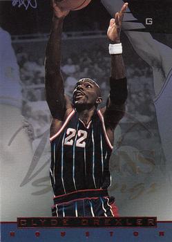 1997 Score Board Visions Signings #23 Clyde Drexler Front