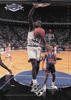 1994-95 Classic Assets #1 Shaquille O'Neal Front